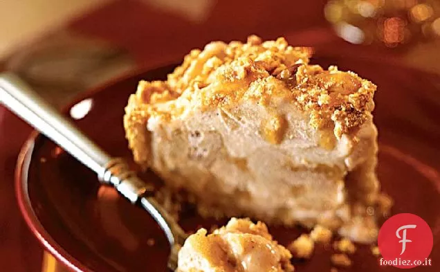 Torta di mele e gelato