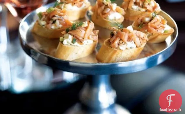 Crostini di Salmone Affumicato