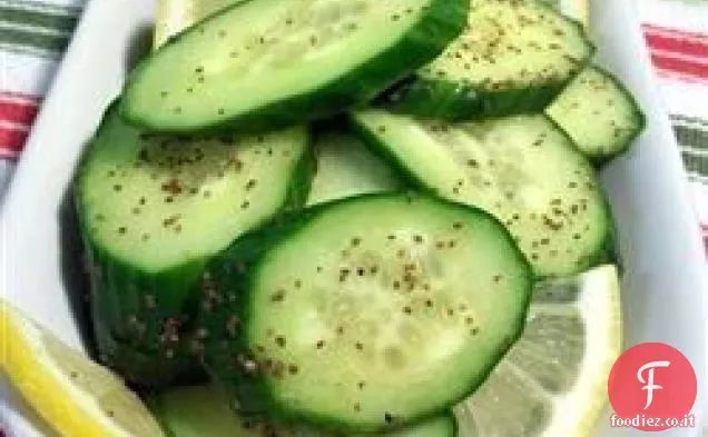 Cetrioli al limone