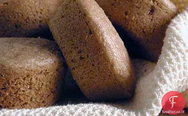 Muffin di farina d'avena durante la notte