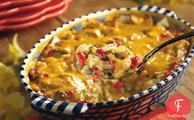 Casseruola di pollo Light King Ranch