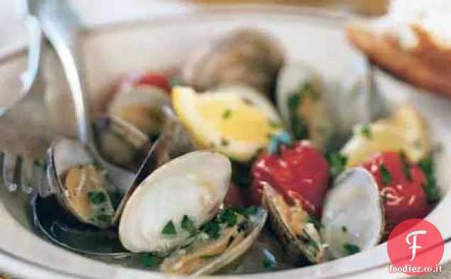 Almejas con Tomates (Vongole con pomodorini)