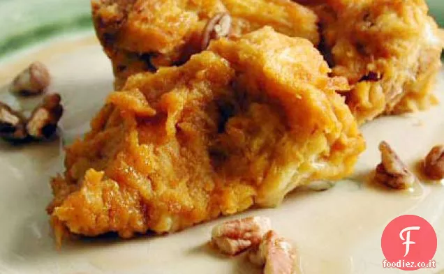 Budino di pane di zucca