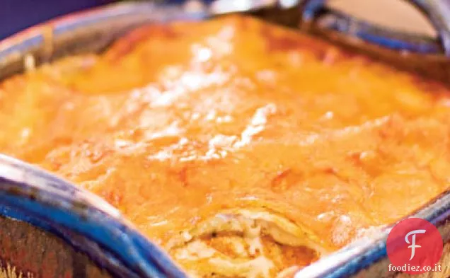 Red Chile-Formaggio Enchiladas