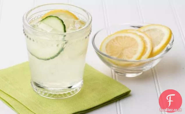 Cocktail al limone e cetriolo