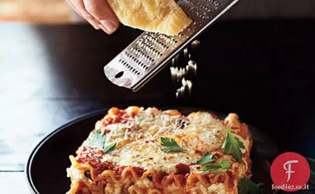 Lasagne a tre formaggi