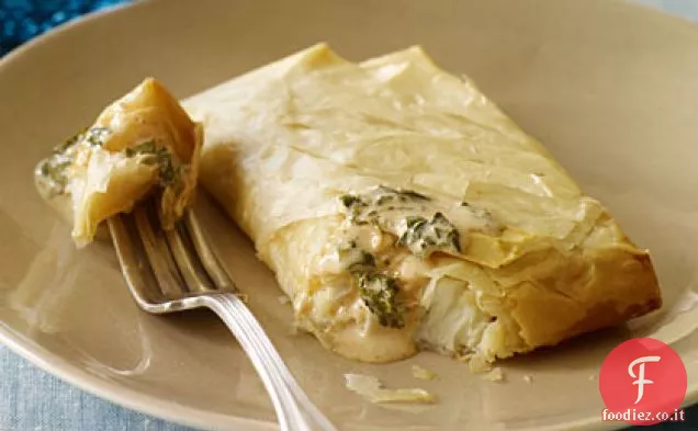 Halibut piccante cotto in Phyllo