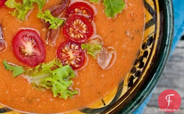 Zuppa di Blt fredda piccante