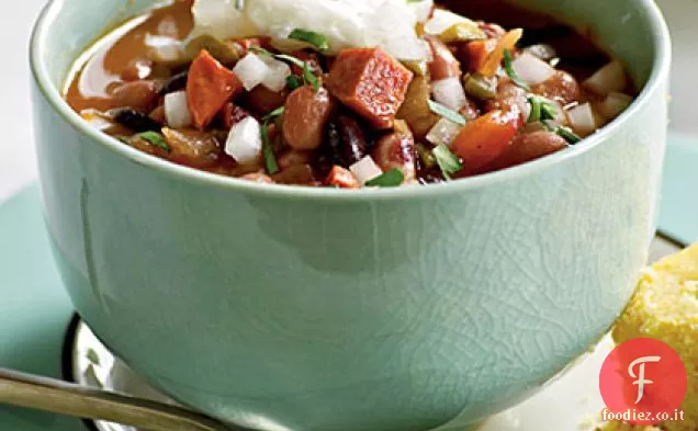 Anasazi e peperoncino di fagioli neri