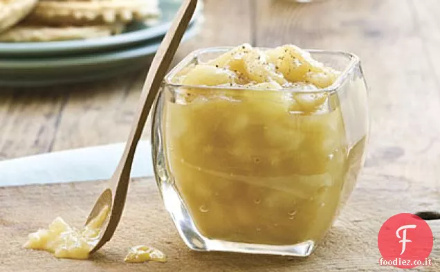 Caldo zenzero-pera Topping