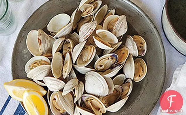 Vongole Grigliate con Burro alle erbe