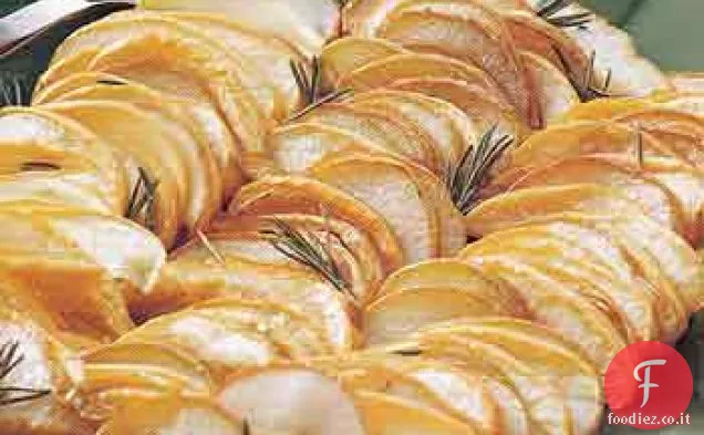 Mele e Pere alla griglia con Rosmarino