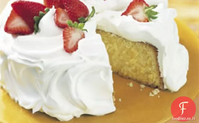 Tre torta di latte con Rompope