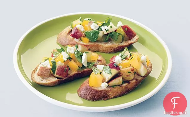 Rucola, Pomodoro giallo e salsa nettarina