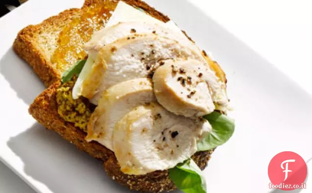 Panino al tacchino con calci