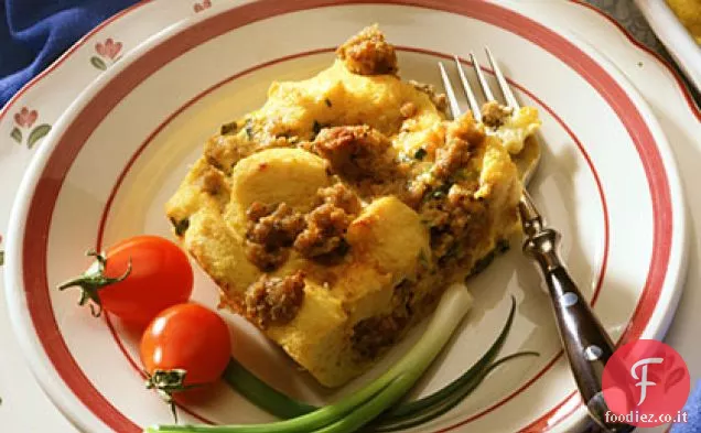 Casseruola per colazione make-Ahead