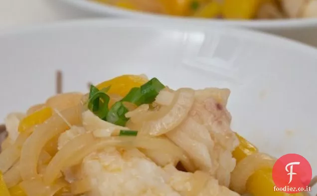 Merluzzo di Mango con Soba