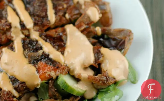 Granchi a guscio morbido saltati con salsa piccante