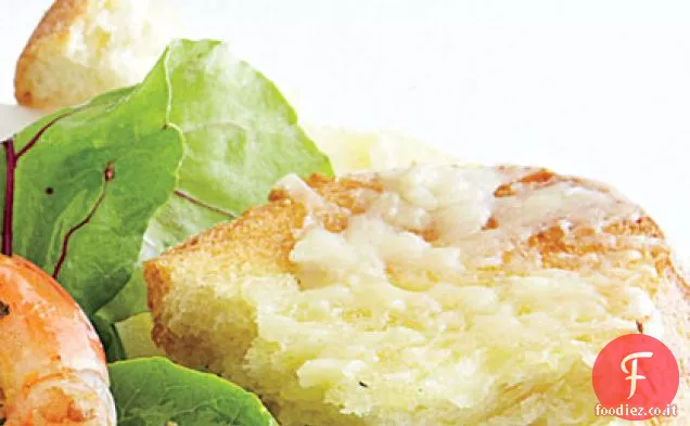 Toast all'aglio e parmigiano