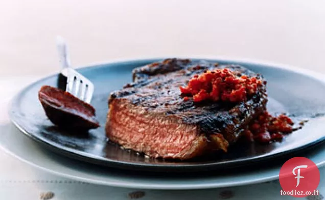 Bistecche a costine con gusto Harissa