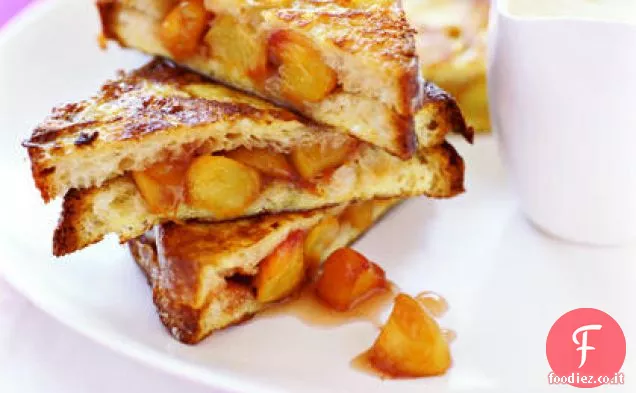 Toast alla pesca