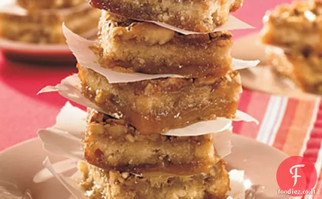 Quadrati di noci pecan avvelenati