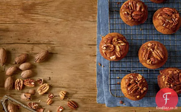 Muffin di zucca appiccicosi