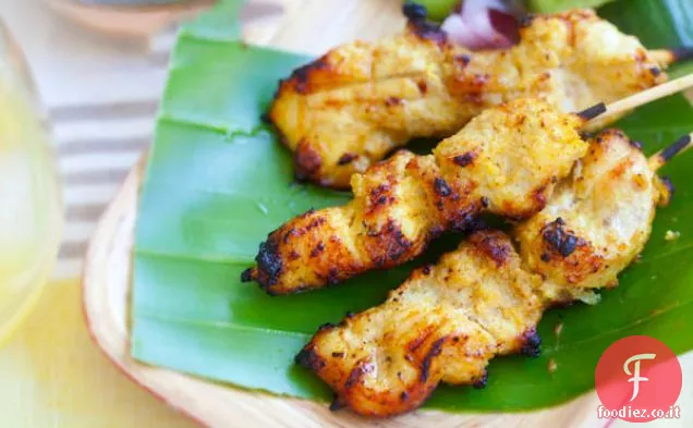 Ricetta di pollo Satay