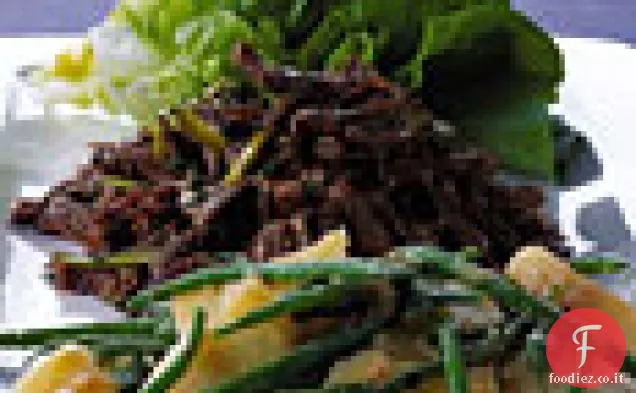 Insalata di manzo con patate e Cornichons