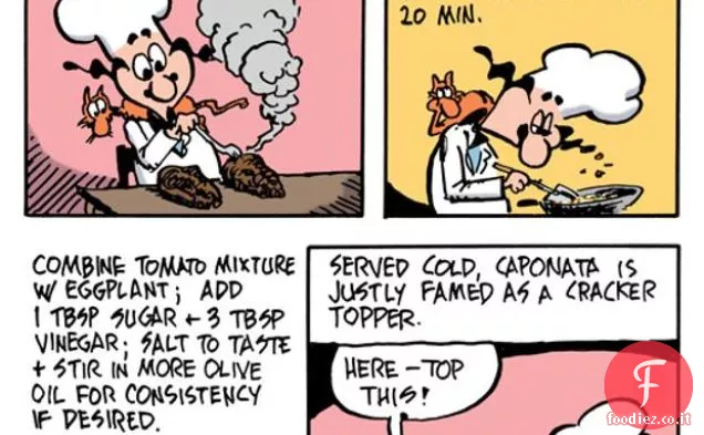 La Cucina del Fumetto: Caponata
