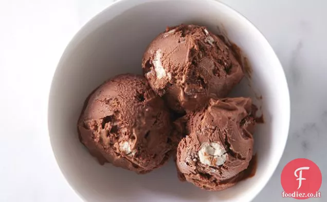 Gelato al cioccolato e Malto