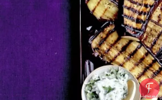 Melanzane alla griglia con salsa di yogurt