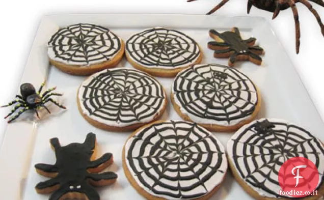 Cookie di ragnatela di Halloween