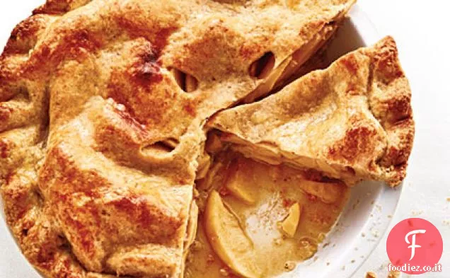 Torta di mele in crosta di noci