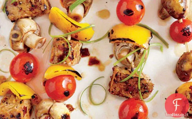 Spiedini Tempeh alla griglia