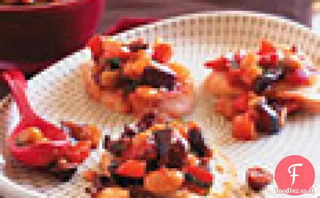 Caponata con Finocchio, Olive e Uvetta
