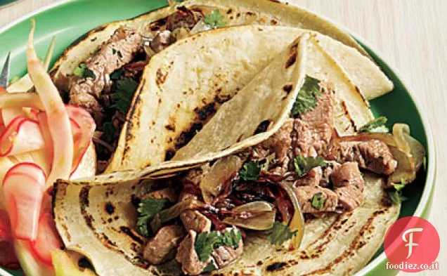 Tacos di maiale Chipotle