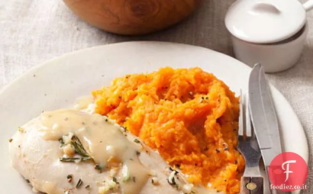 Pollo al rosmarino a cottura lenta