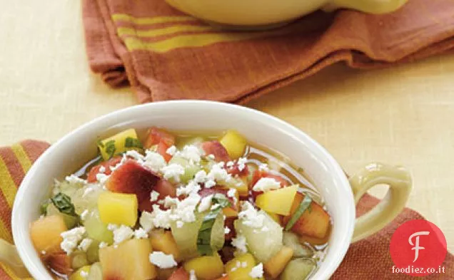 Gazpacho grosso di pomodoro e frutta