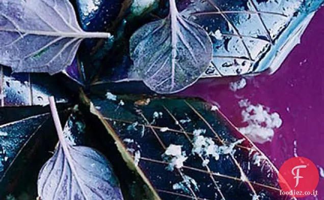 Melanzane asiatiche alla griglia con salsa di zenzero