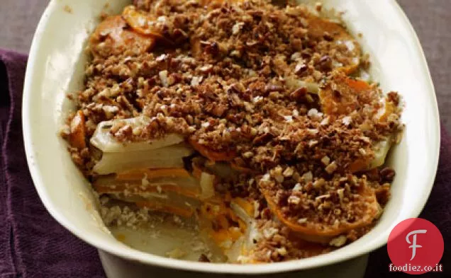 Gratin di patate dolci