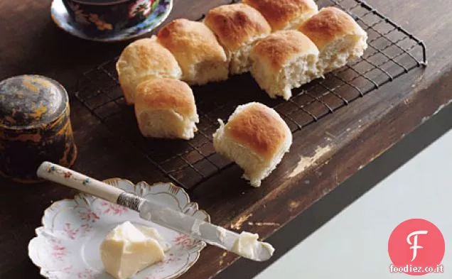 Rotoli di lievito leggero