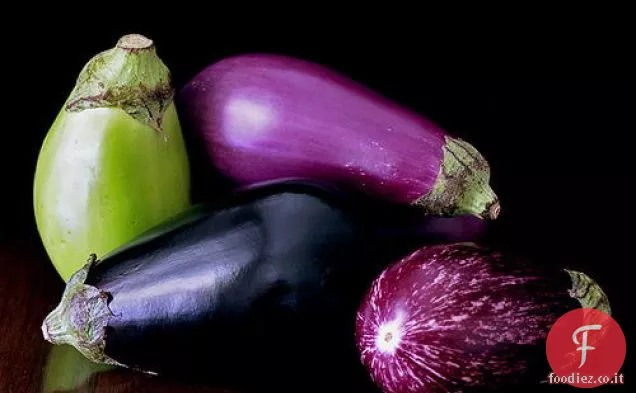 Melanzane con Pomodori e ceci