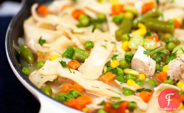 Pollo veloce e gnocchi