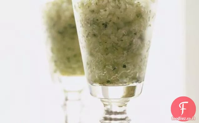 Granita di Basilico e Limone