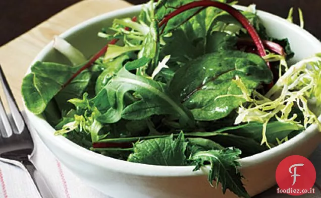 Verdi e vinaigrette di sherry