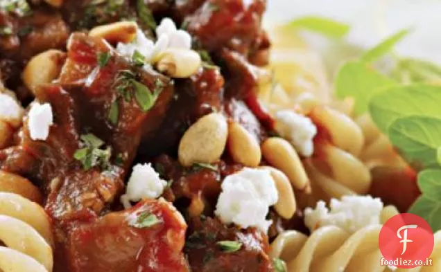 Ricetta Ragù di agnello e melanzane
