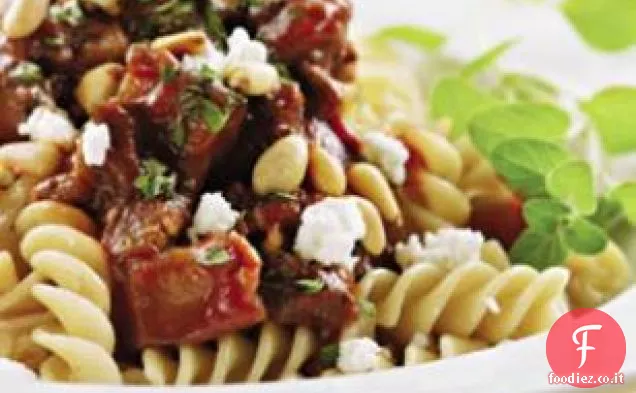 Ragù di agnello e melanzane