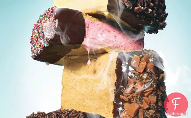 Panini gelato al cioccolato