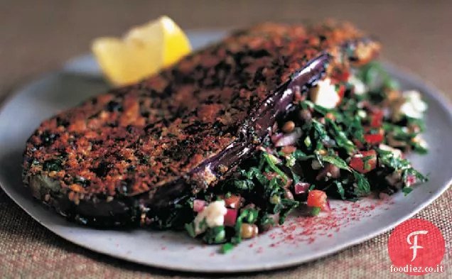 Ricetta Schnitzel di melanzane speziate con sommacco